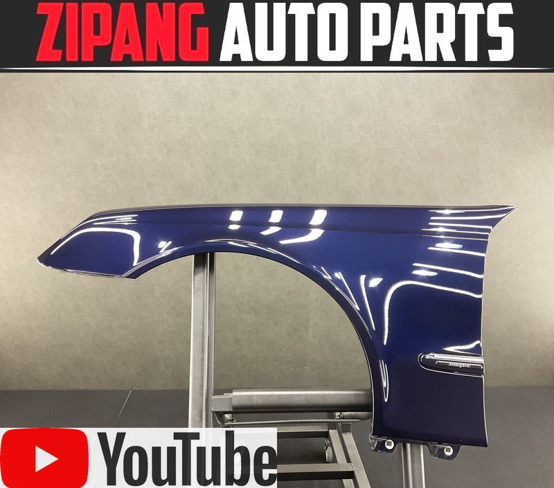 MB145 W211 E320T CDI AV アルミ製 左フロント フェンダー ◆C359 タンザナイトブルーPM 【動画あり】〇拍卖