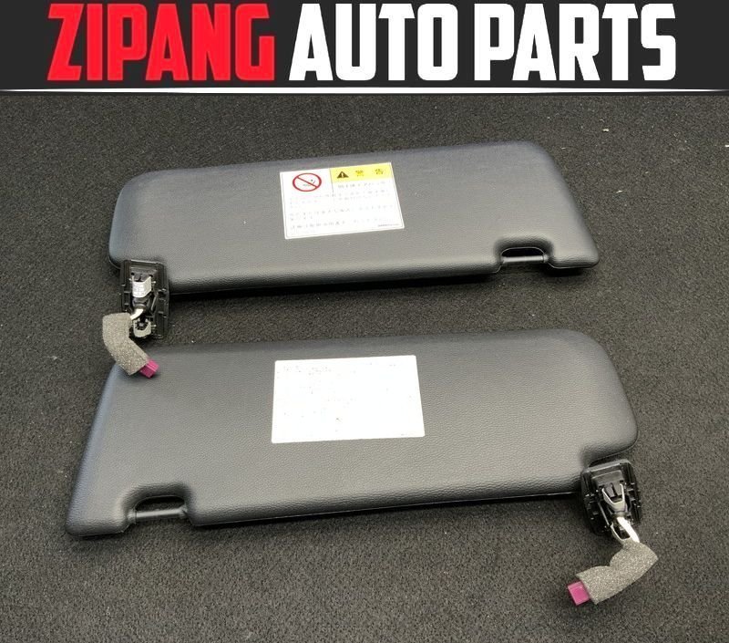 BM122 F25 WY20 X3 X-drive 20d Mスポーツ サンバイザー ★左/右セット ◆ブラック ★破損無し ○ ★即決★拍卖