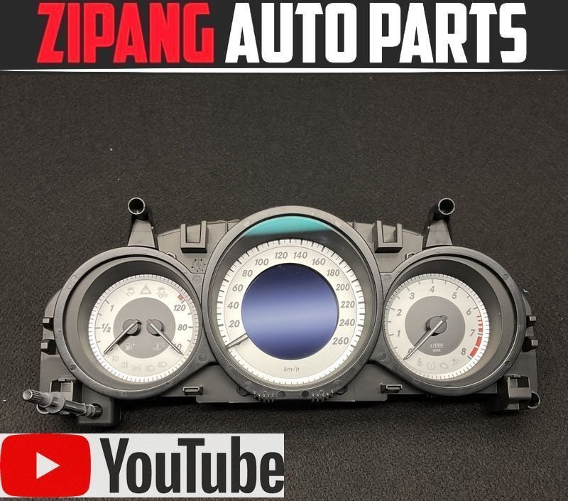 MB187 W204 C200T AV 後期 純正 スピード メーター ◆86141km/A 204 900 40 09 【動画有り】○拍卖