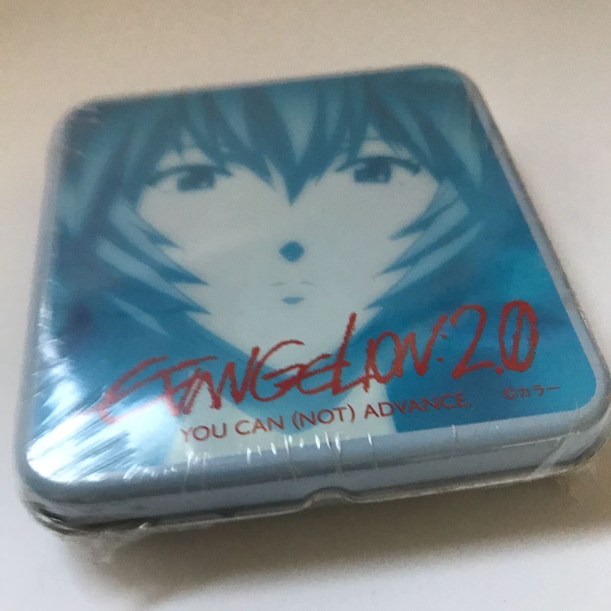 エヴァンゲリオン 綾波レイ お菓子の缶 未使用 賞味期限2011年3月 チョコレート缶拍卖