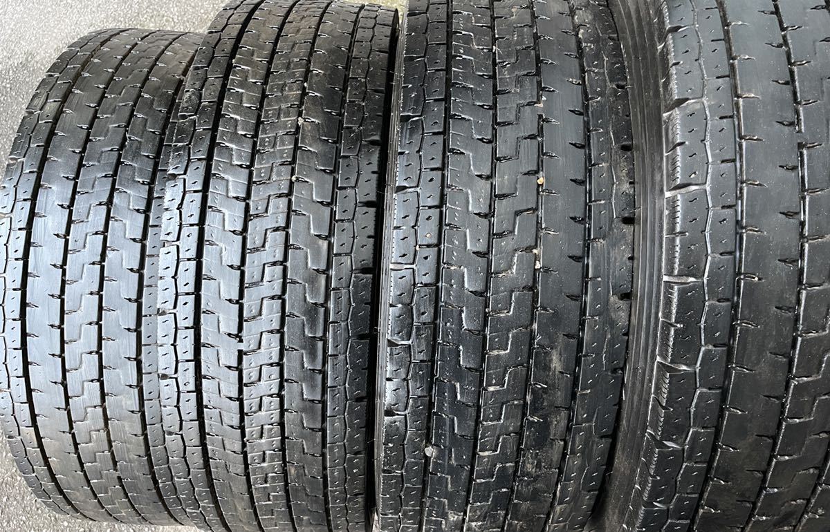 245/70R19.5 136/134J YOKOHAMA ZEN903ZE 2020年製 地山 TB 低床 大型 4本セット拍卖