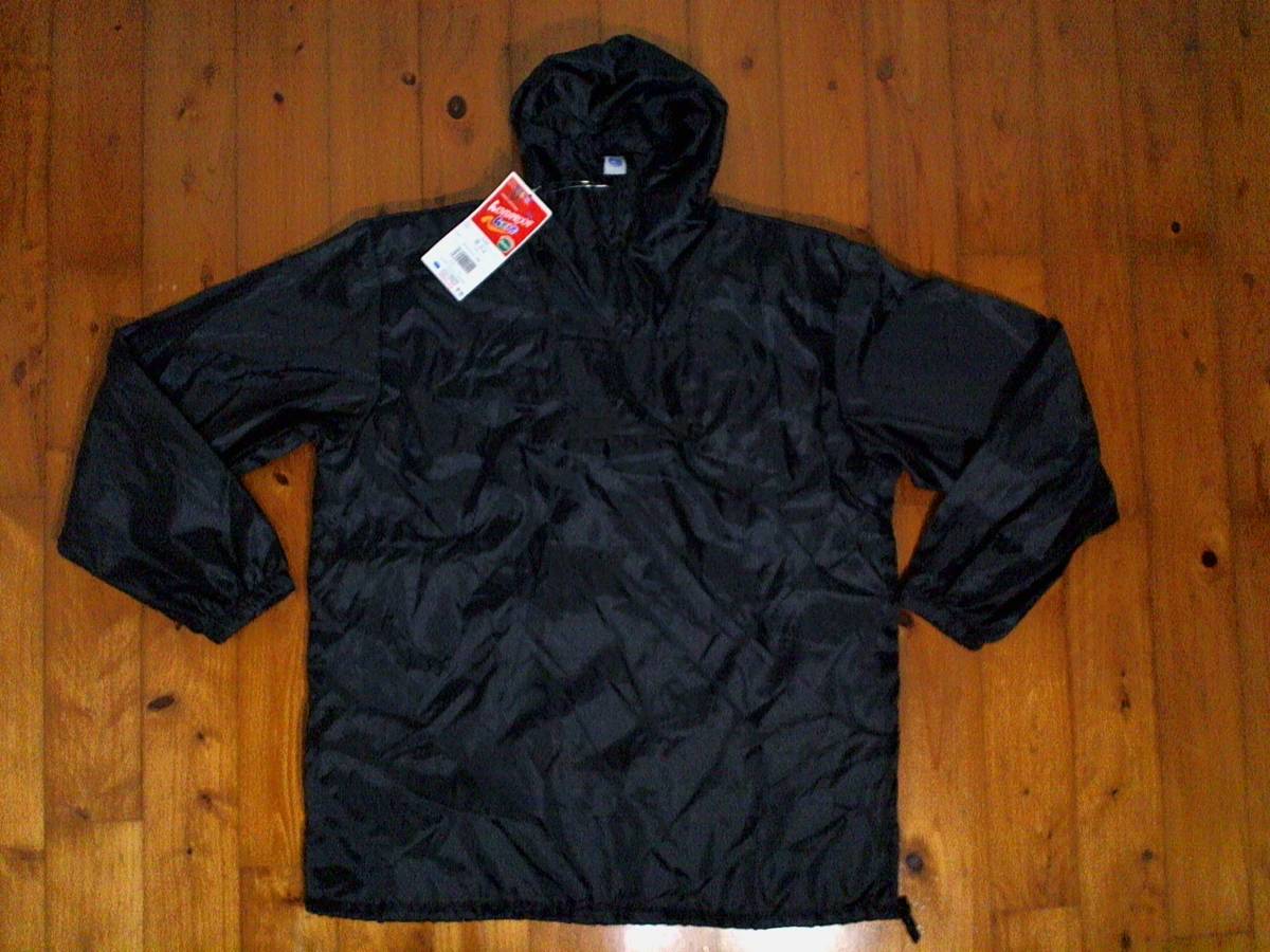 ☆新品・未使用品☆トオケミ☆TOHKEMI【FM COLOR】撥水 ウィンドプルーフ 裏キルト プルオーバー パーカージャケット ポンチョ LL 濃紺拍卖