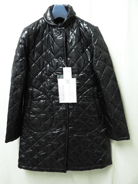 TRADITIONAL WEATHERWEAR トラディショナルウェザーウェア 新品未使用 キルティングコート BLACK 34サイズ拍卖