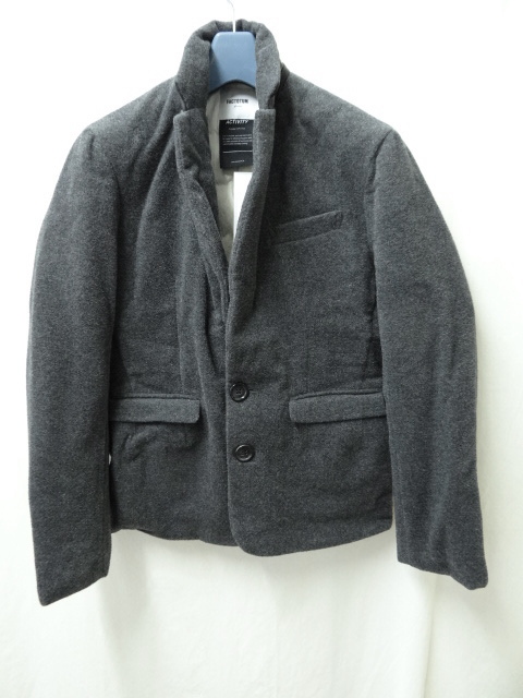 FACTOTUM ファクトタム 新品未使用 ダウンジャケット GRAY 44サイズ拍卖