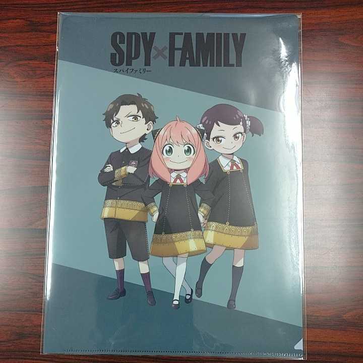 SPY×FAMILY スパイファミリー ローソン コラボ A4クリアファイル アーニャ ダミアン ベッキー 即決拍卖