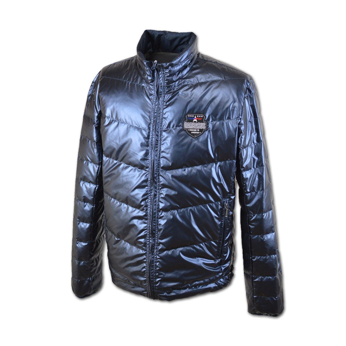 3割引【GARBASUS ガルバス】メンズ ダウンジャケット リバーシブル L(48) 紺 25-3101-03-49 アンジェロ カジュアル おしゃれ @拍卖