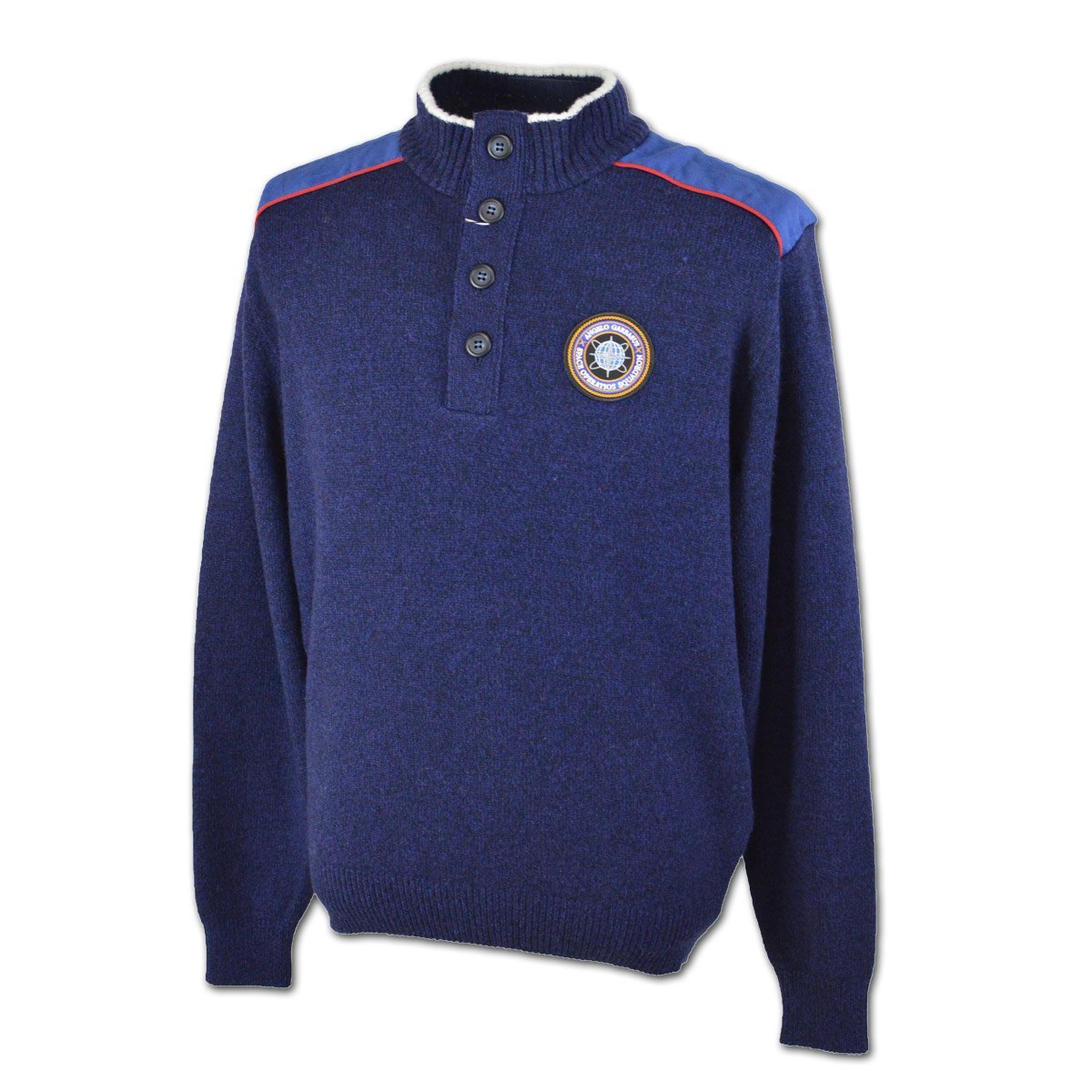 3割引【GARBASUS ガルバス】メンズ セーター LL(50) 紺 15-7401-03-49 アンジェロ カジュアル ゴルフ おしゃれ かっこいい 大きいサイズ @拍卖