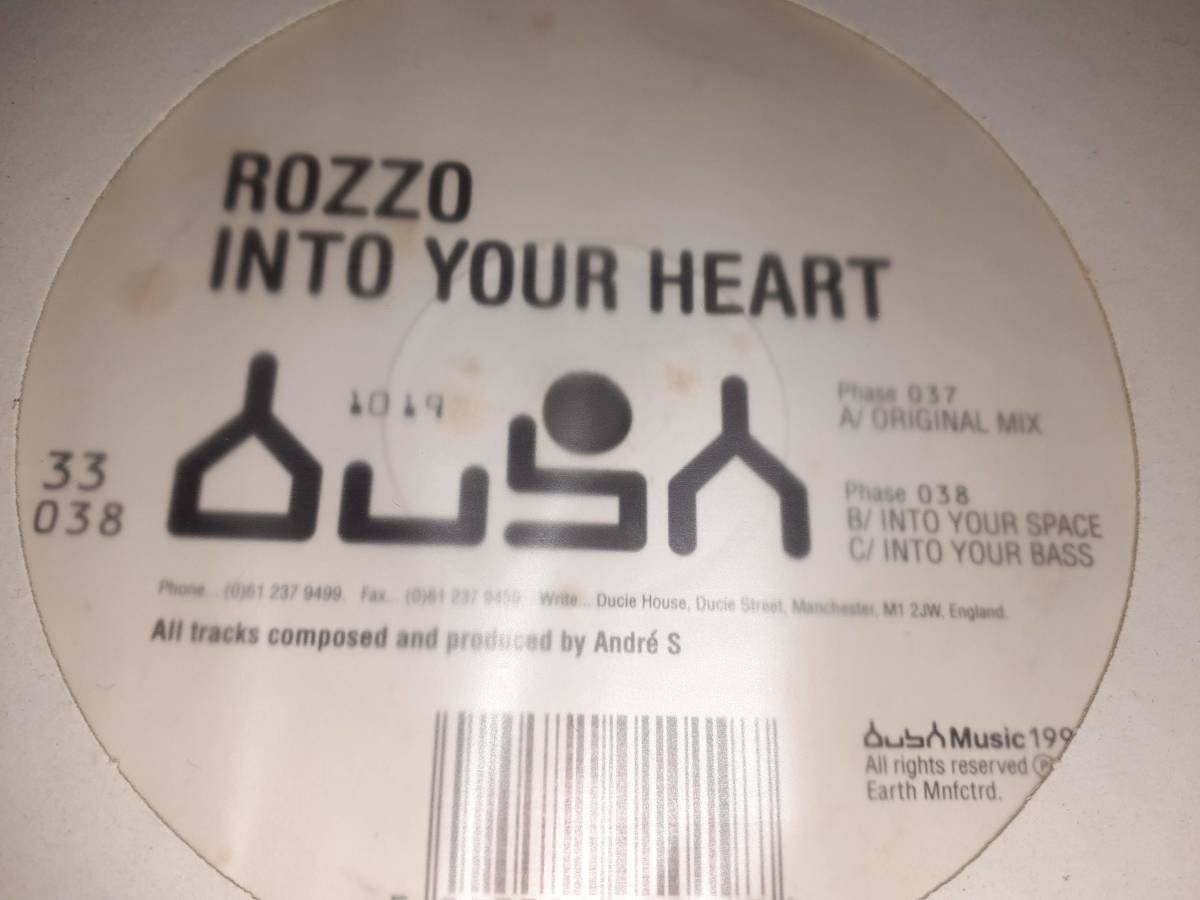 L4083◆12 / Rozzo / Into Your Heart拍卖