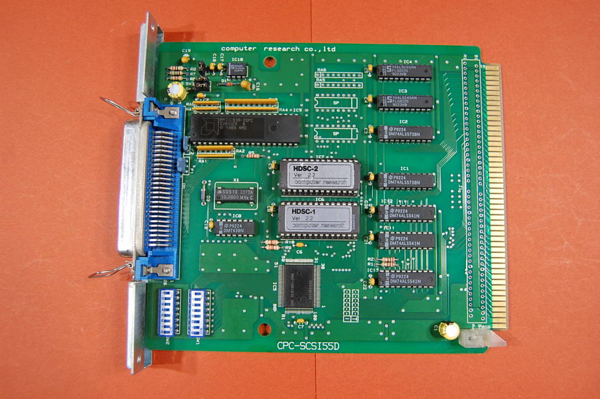 PC98 Cバス用 インターフェースボード コンピューターリサーチ CPC-SCSI55D 動作未確認 現状渡し ジャンク扱いにて P-151 3083 拍卖