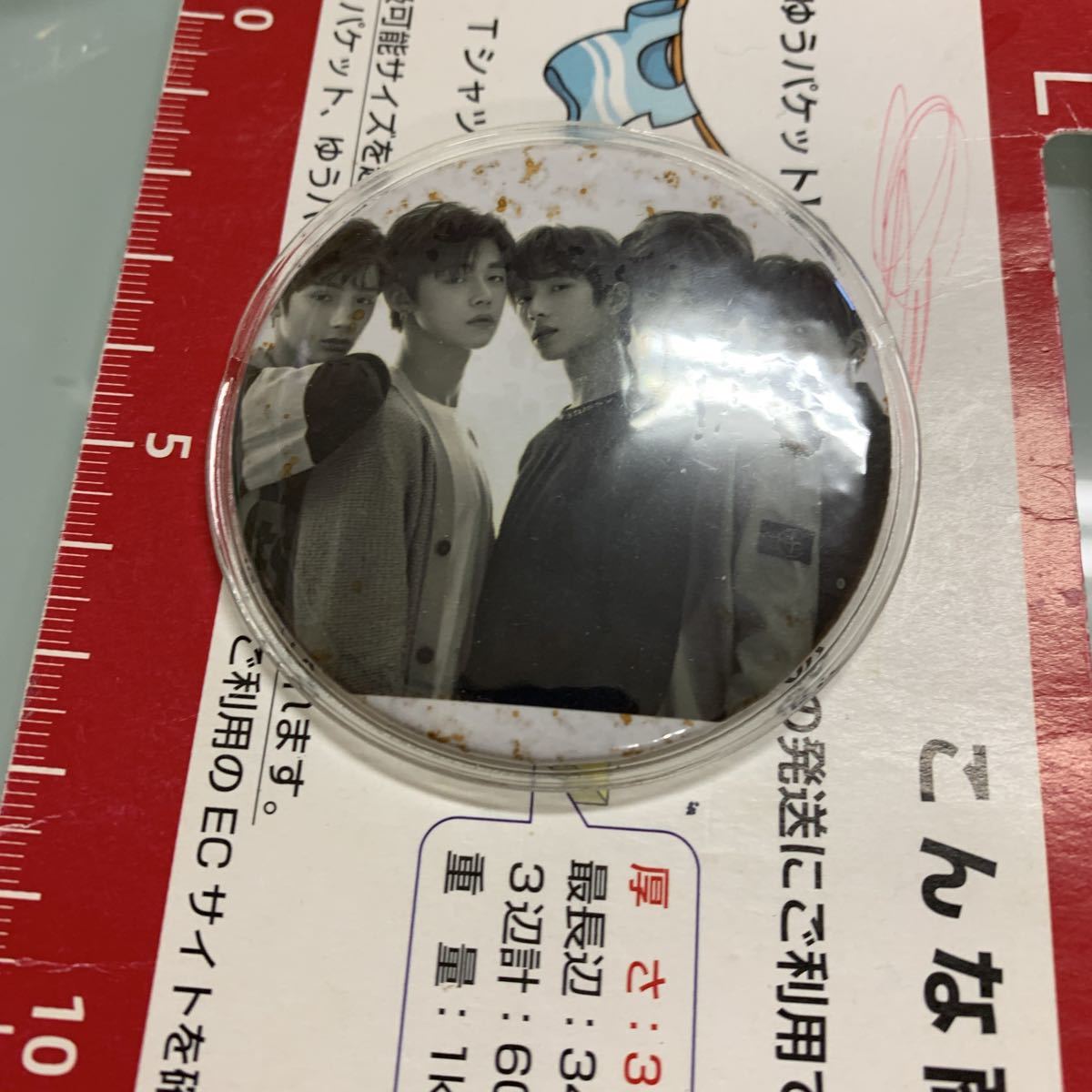 BUTTON KOREA 缶バッジ 錆びてます拍卖