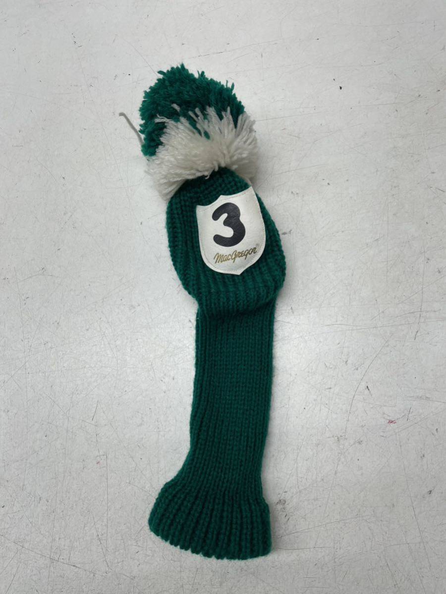 送料無料☆マックレガー☆3番ウッド ヘッドカバー☆ゴルフ 緑 グリーン #41006tmgr拍卖