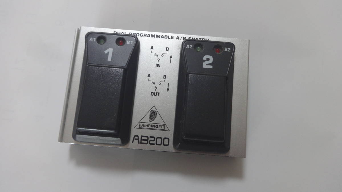 ☆値下げ 消費税不要 美品 BEHRINGER DUAL PROGRAMMABLE A/B SWITCH ¥3380より拍卖