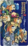 テレカ テレホンカード ドナルドダック Birthday 2001 DS004-0013拍卖