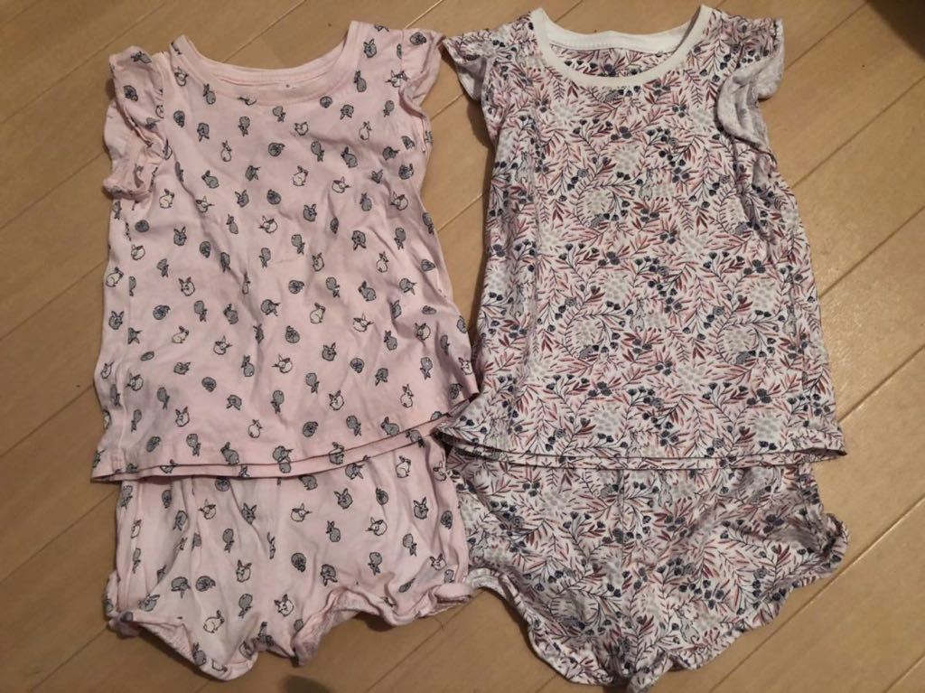 NEXT ネクストベビー 夏服 半袖パジャマ 80センチ 90センチ まとめて拍卖