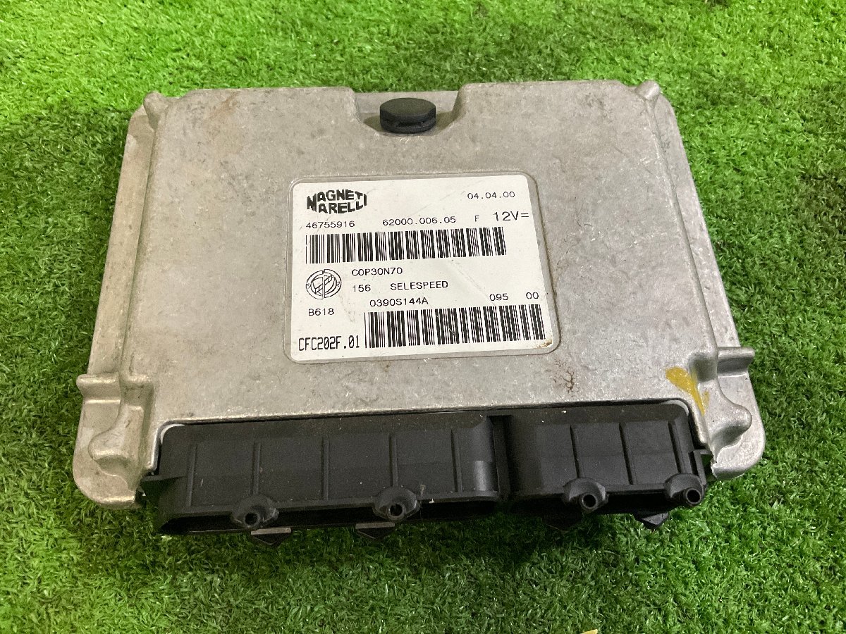 アルファロメオ 156 ZAR932000 左ハンドル 純正 エンジンコンピュータ 46755916 62000.006.05 送料無料!拍卖