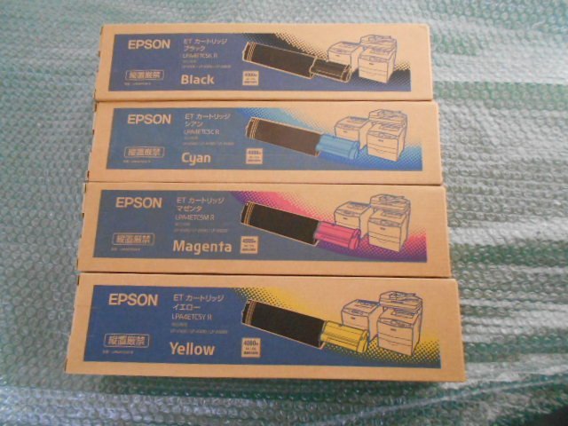 エプソン純正品 LPA4ETC5K LPA4ETC5C LPA4ETC5M LPA4ETC5Y ETカートリッジ 4色セット/80サイズ発送拍卖