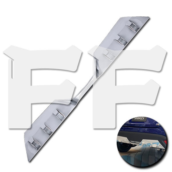 送料無料● トヨタ ヤリス KSP210 MXPA1# MXPH1# リアバンパープロテクター バンパーロワープロテクター ステンレス 鏡面拍卖