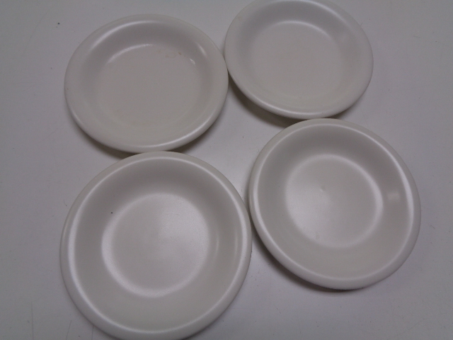 D269-60 たち吉 Adam&Eve アダム&イブ ソーサー 4枚セット 直径14センチ拍卖