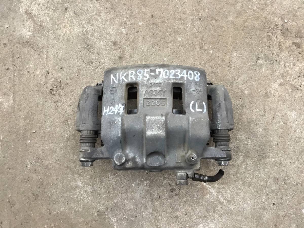NKR85 H.24年 エルフ フロント ブレーキ キャリパー (L) X2 221028 即日発送可 ヤフオク イスズ 12k 140s拍卖
