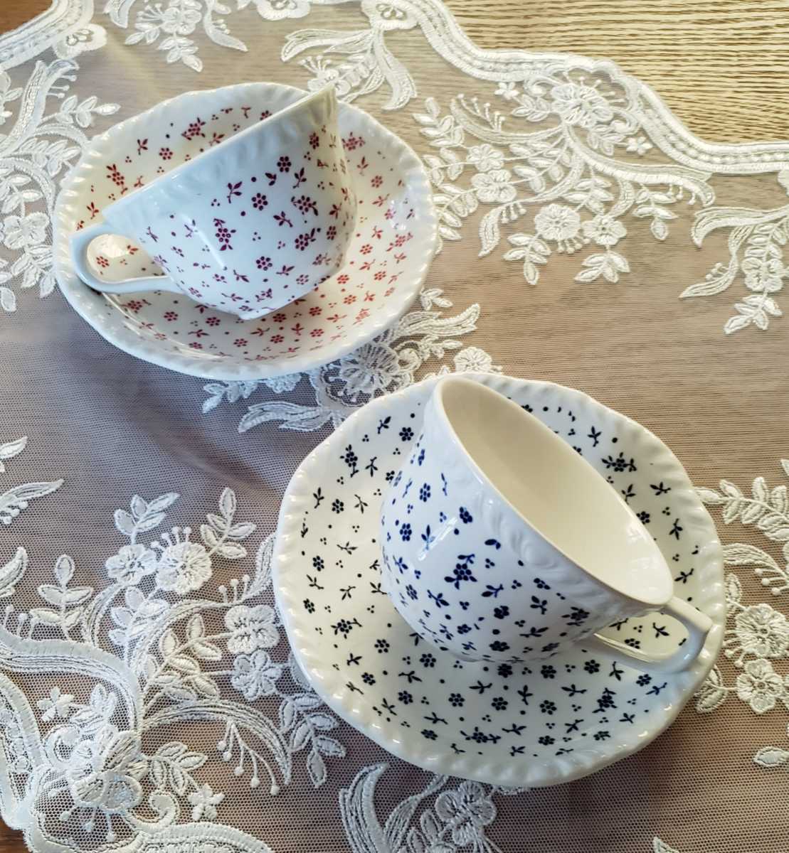 レア アンティーク ウェッジウッド ADAMS アダムス ペア カップ&ソーサー拍卖