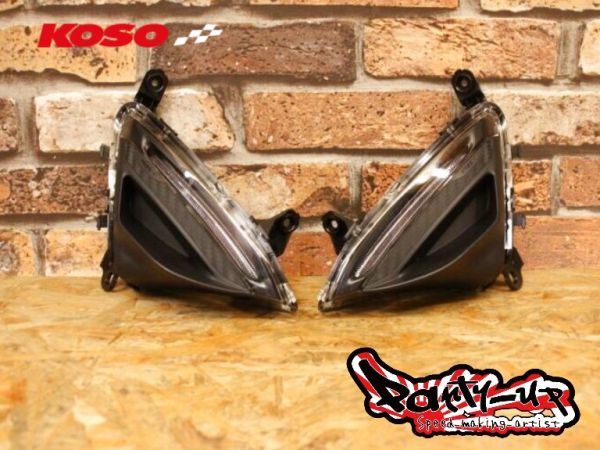 シグナスグリファス KOSO LEDシーケンシャルウインカー+ウインカーリレー 国内仕様対応品 B8R BKG SEJ4J Cygnus ドレスアップ拍卖