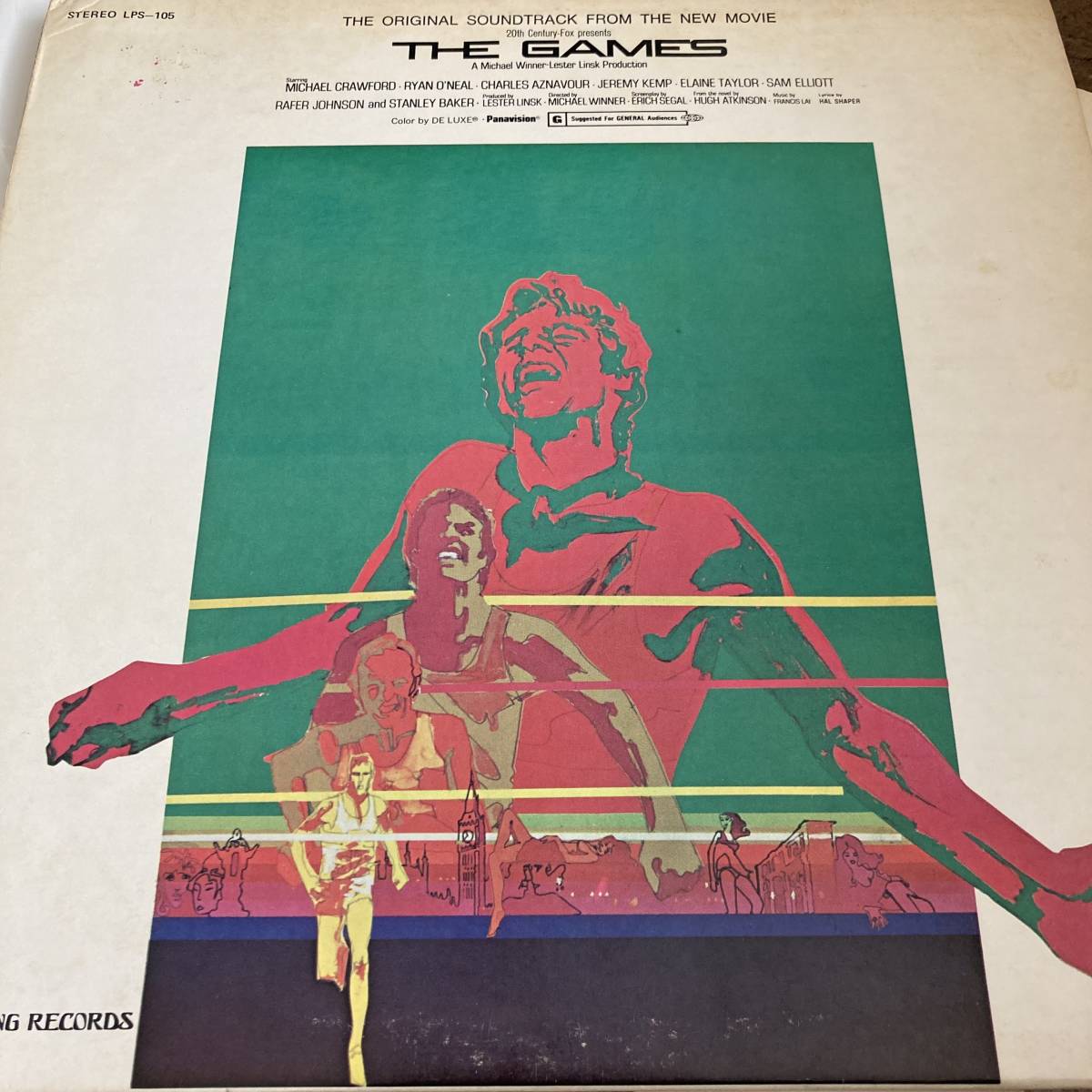 LP! 栄光への賭け(フランシスレイ/アメリカ盤)拍卖