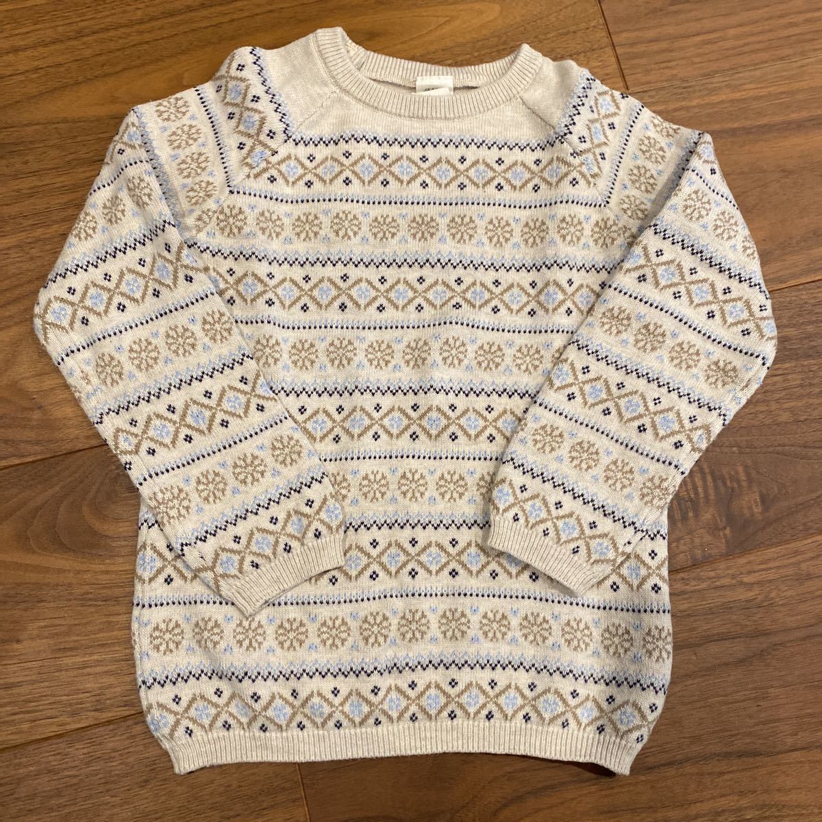 H&M キッズ ニットセーター 3T 98cm拍卖