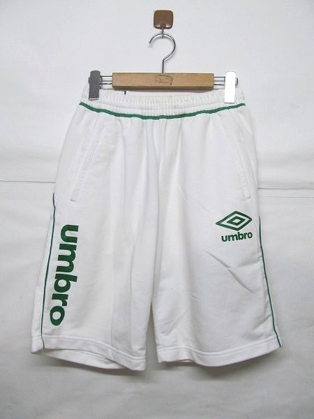アンブロ UMBRO スウェット ショート パンツ ショーツ メンズ S 白 b15257拍卖