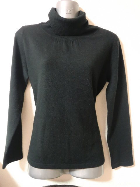 ★期間限定値下げ処分★超軽量タートルネック超柔らかくて暖かく肌触り抜群ニットセーター<M>黒今の季節にぴったり★切手★拍卖