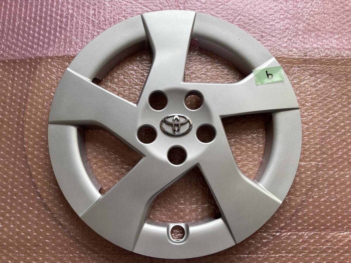 ☆ 新車外し 30 プリウス 前期 純正 15in アルミホイール用 ホイールキャップ 1枚 ☆b拍卖