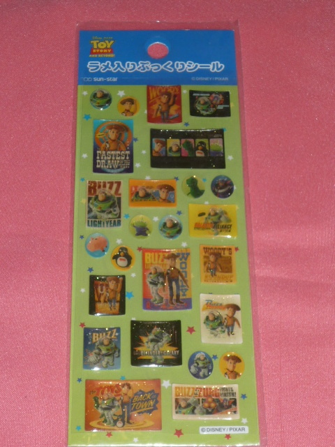 激レア!レトロ ディズニー トイストーリー キャラクター ステッカーシール ③拍卖