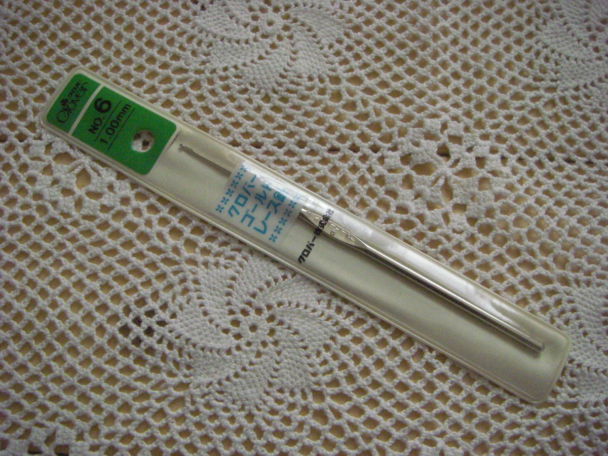 ○nai **№015 ■■ クロバー レース針 Gr ゴールド №6拍卖