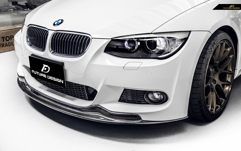 BMW 3シリーズ E92 E93 Mスポーツ LCI 後期専用 フロント用リップスポイラー 本物carbon カーボン カスタム エアロ ARK拍卖
