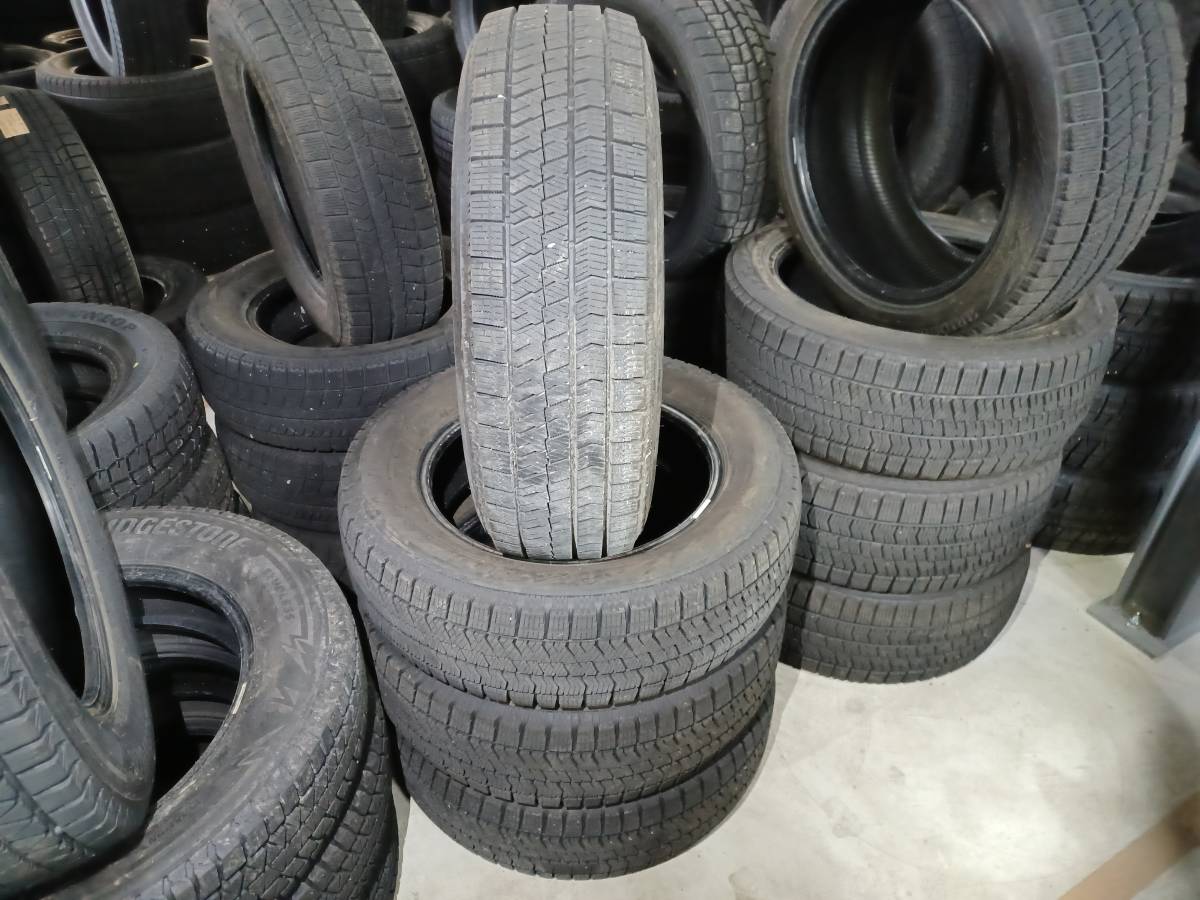 195/65R16 ブリヂストン ブリザック VRX2 8山 No.160拍卖