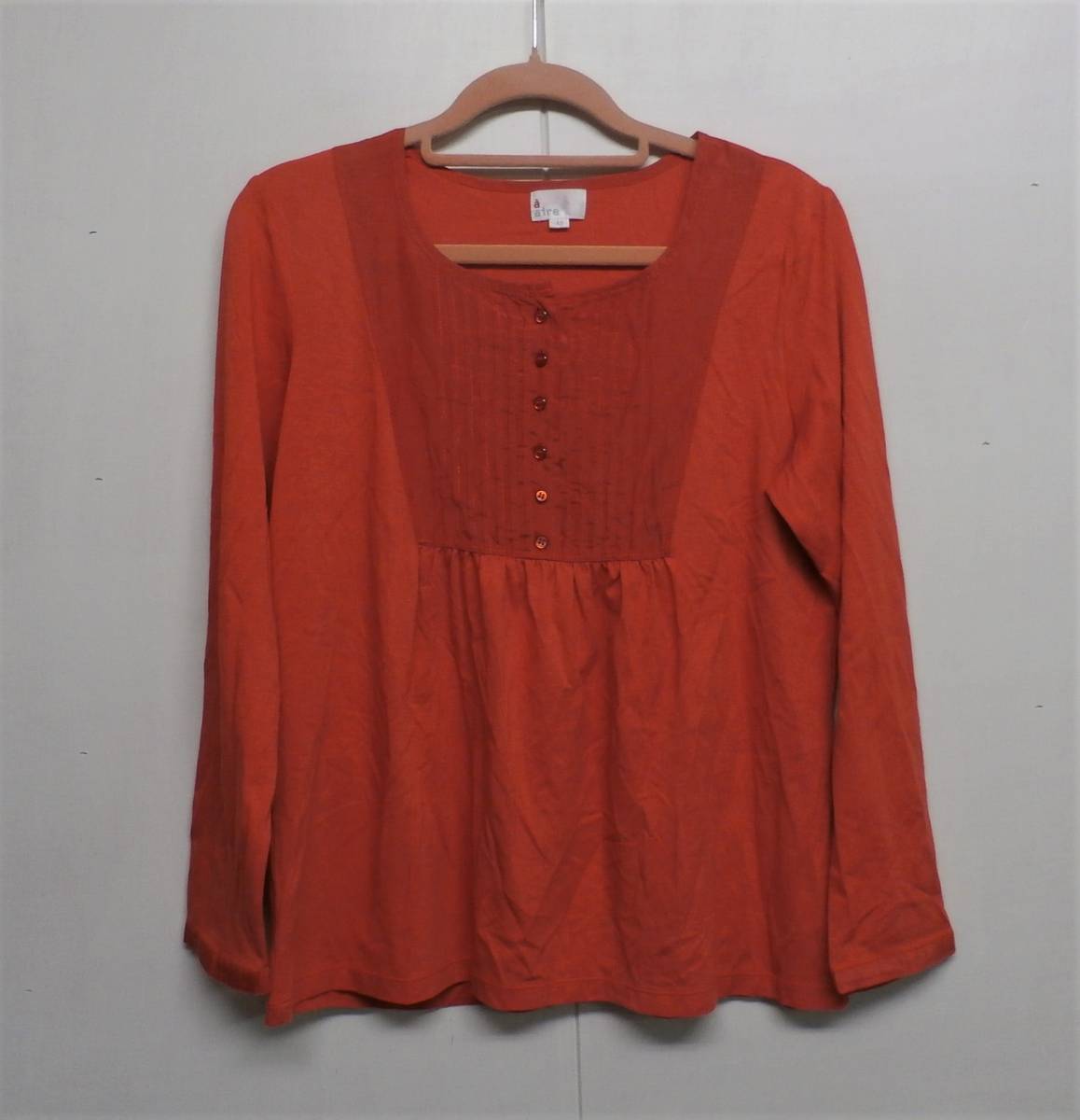 14218 ◆ オンワード:a`aire/ ゆったりサイズ40/長袖 /トップス拍卖
