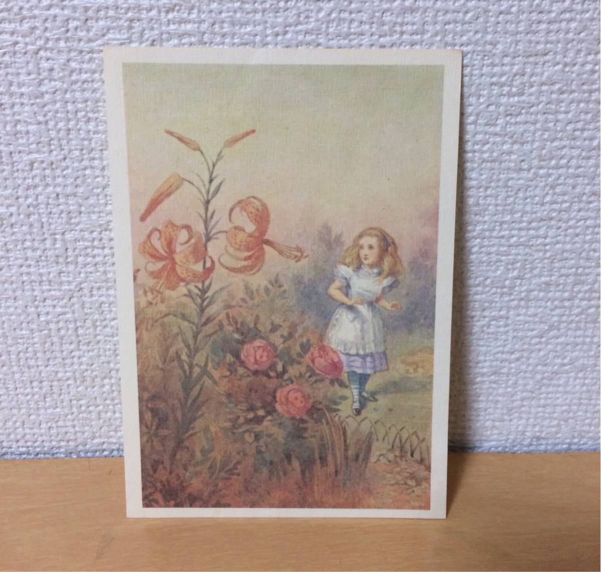不思議の国のアリス ALICE IN WONDERLAND アリスインワンダーランド アンティーク POST CARD ポストカード 未使用 ヴィンテージ イギリス製拍卖