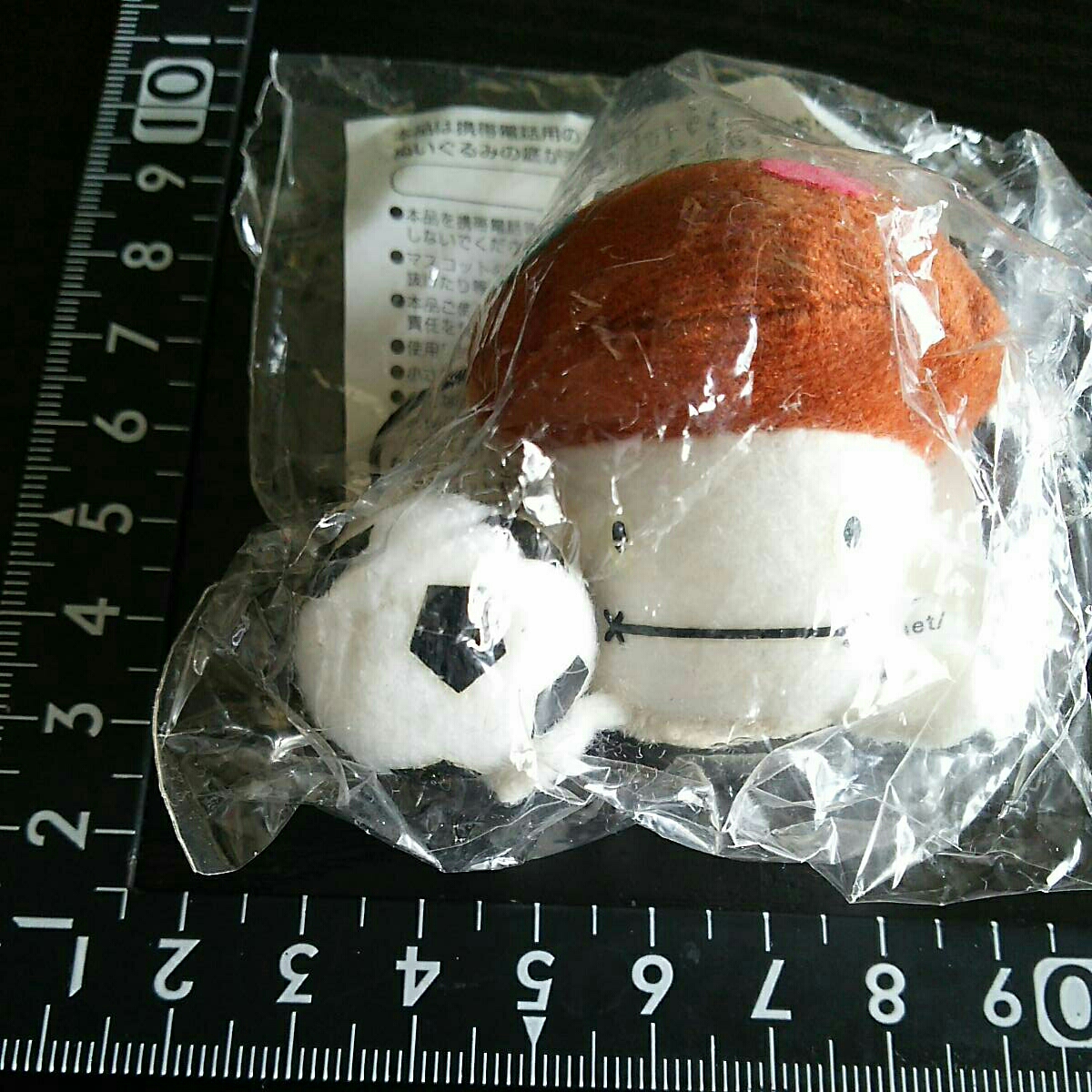 非売品☆ドコモダケ☆ミニ☆ぬいぐるみ☆ストラップ☆サッカー☆残1拍卖