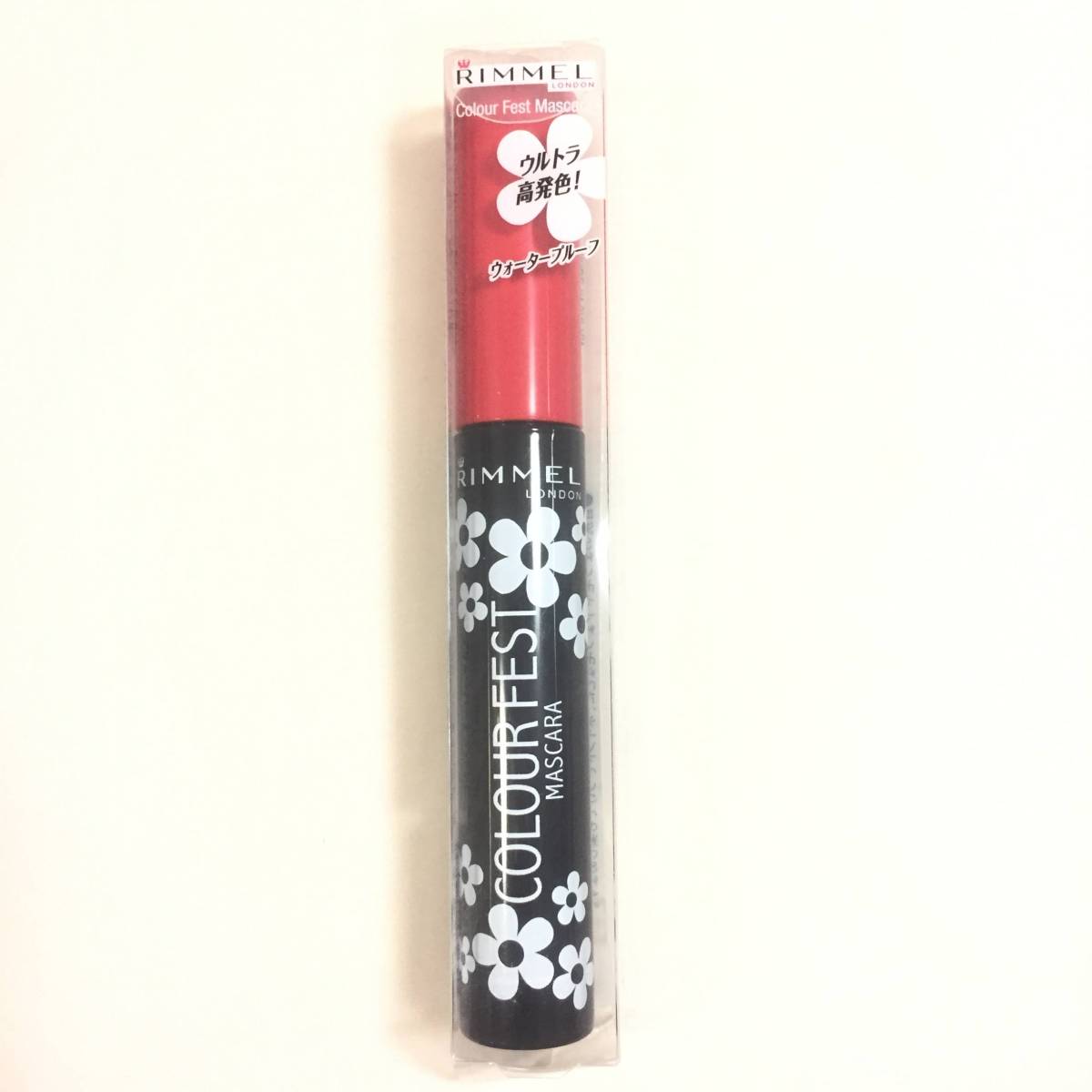 新品 ◆RIMMEL (リンメル) カラーフェスマスカラ 001 ULTRA RED◆拍卖
