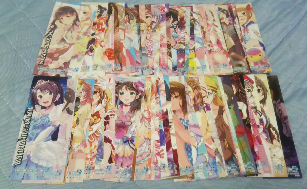 『CiNDERELLA STUDIO 5step』♪シンデレラ☆ステージ♪ブックマークコレクション♪5-001~5-062♪62枚セット♪1枚300円計算での出品です♪拍卖