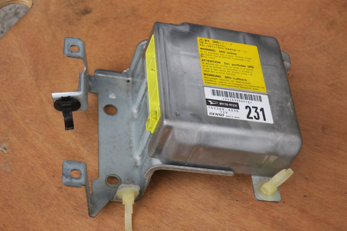 H13 TA-L750S ネイキッド EF-VE(NA) 純正 SRS エアーバック コンピューター CPU / 89170-97231 / 84965km拍卖