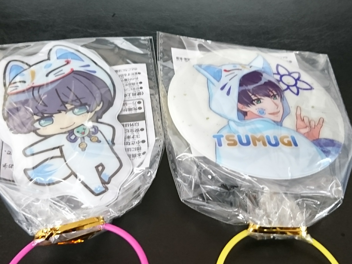 a 即決あり A3!×太鼓の達人 ソフトバッジ 月岡紬 二個セット拍卖
