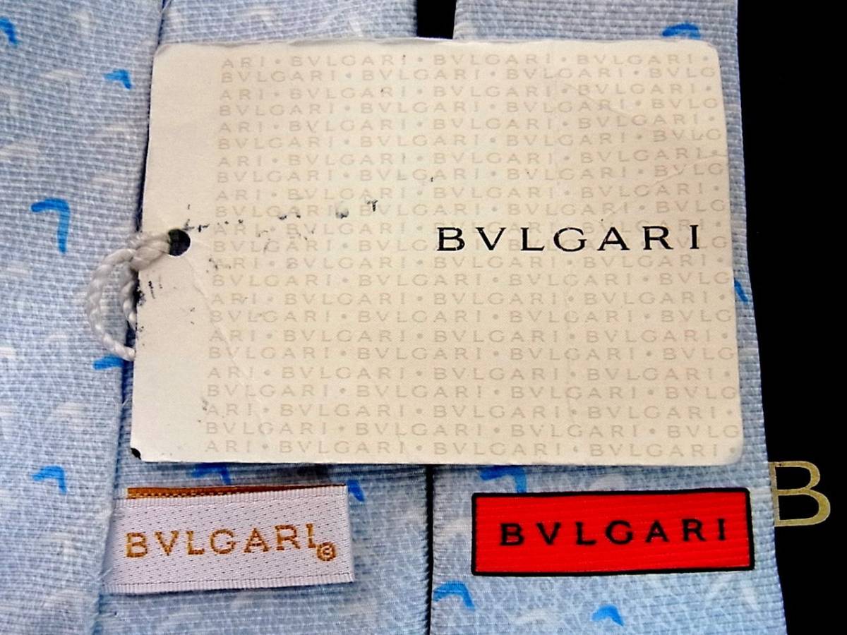 ・ω・ ★SALE★2335★最高級ブルガリ【セッテピエゲ】ネクタイ拍卖