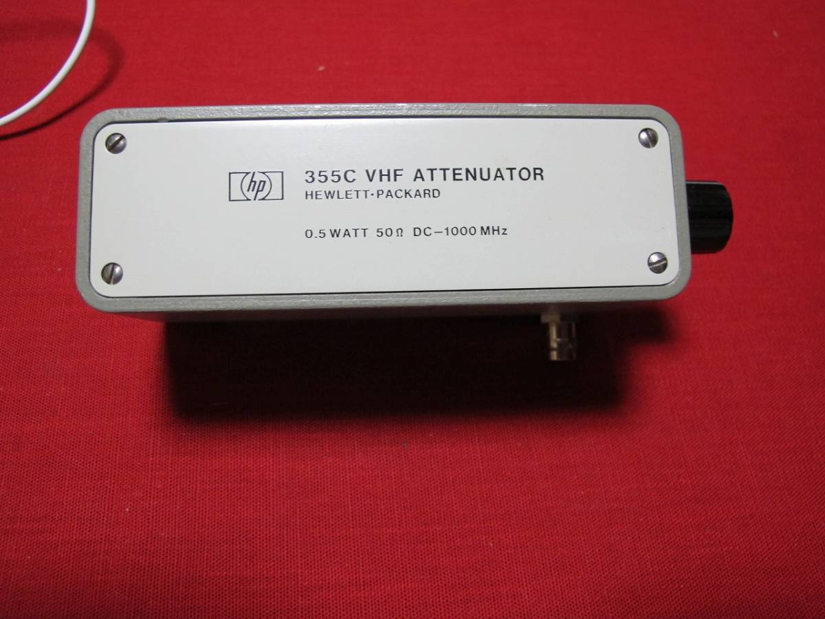 HP 355C VHF ATTENUATOR 0.5W 50Ω DC-1000Mhz拍卖