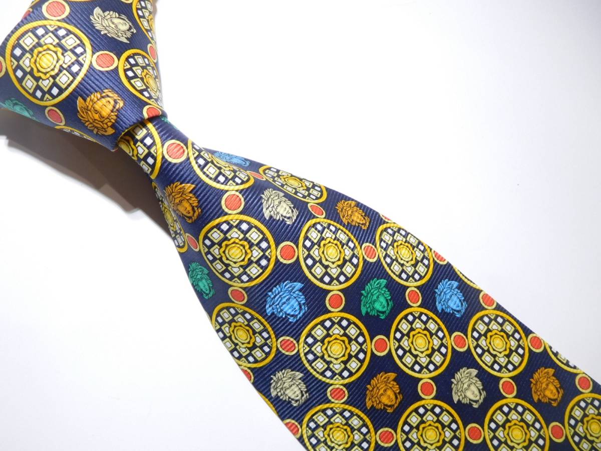 VERSACE ベルサーチ ネクタイ/13/ヴェルサーチ 新品未使用品拍卖