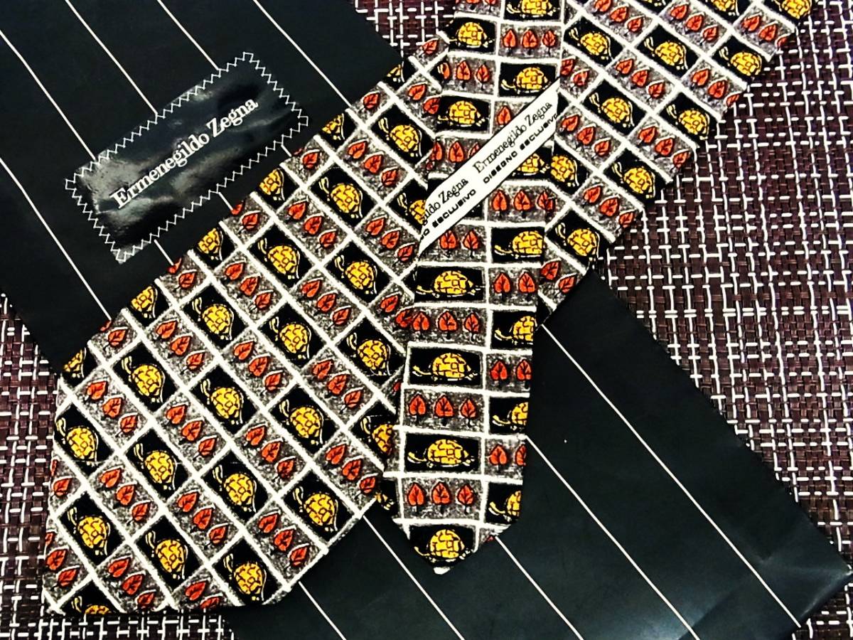 ・ω・ ★SALE★2596★ゼニア【木】ネクタイ拍卖