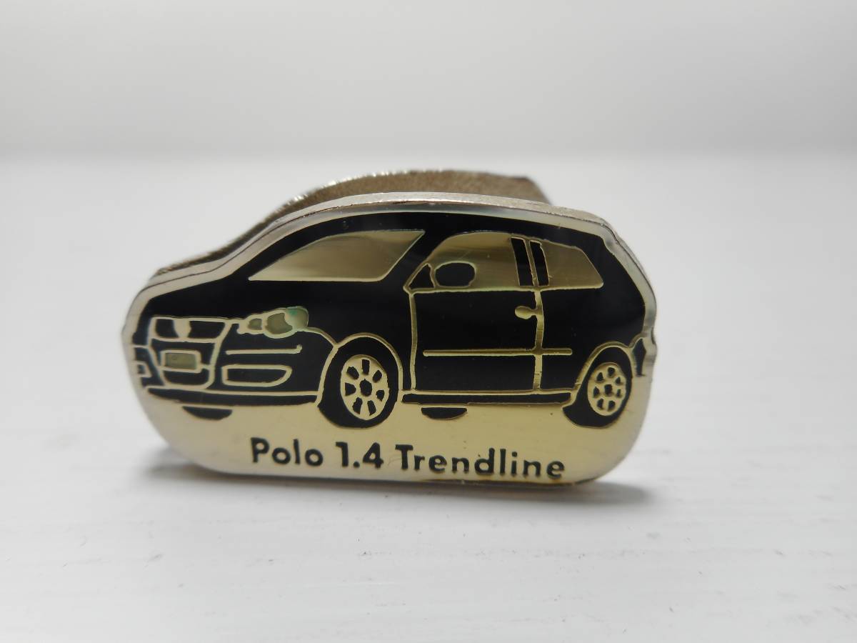 VW POLO ポロ Volkswagen ワーゲン非売品 クリップ VW 正規品 Polo 1,4 Trendline 金属製クリップ Aus Liebe zum Automobil 新品未使用品拍卖