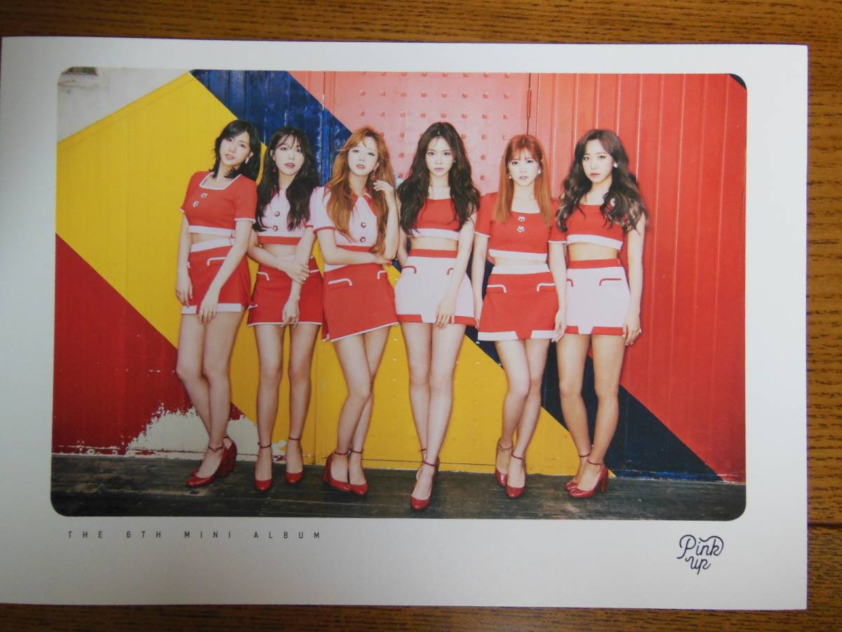 A pink カード 【THE 6TH MINI ALBUM】拍卖