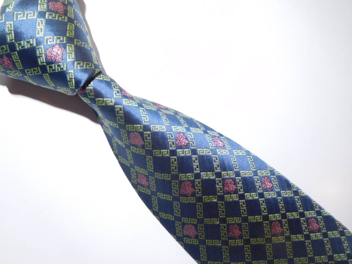 (26) VERSACE ベルサーチ ネクタイ/7/ヴェルサーチ 新品同様品拍卖