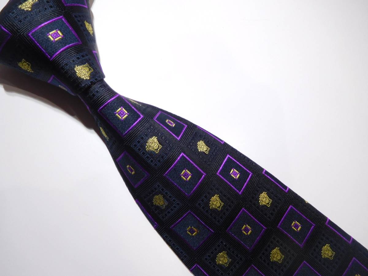 (5) VERSACE ベルサーチ ネクタイ/7/ヴェルサーチ 新品同様品拍卖