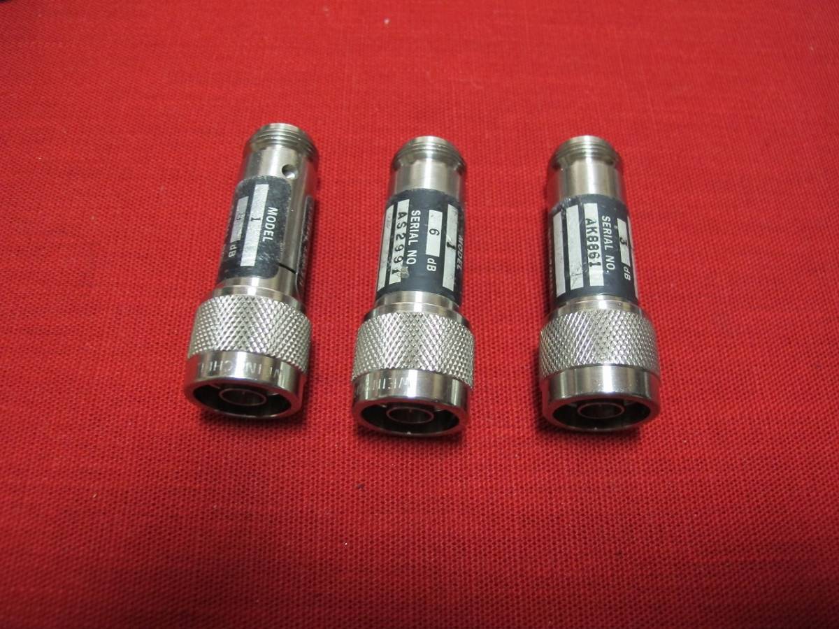 Weinschel アッテネイター 1W 12Ghz 3/6/9db セット拍卖